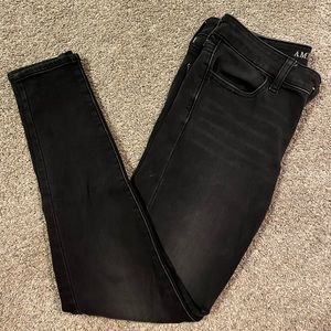 American Eagle Black Jegging